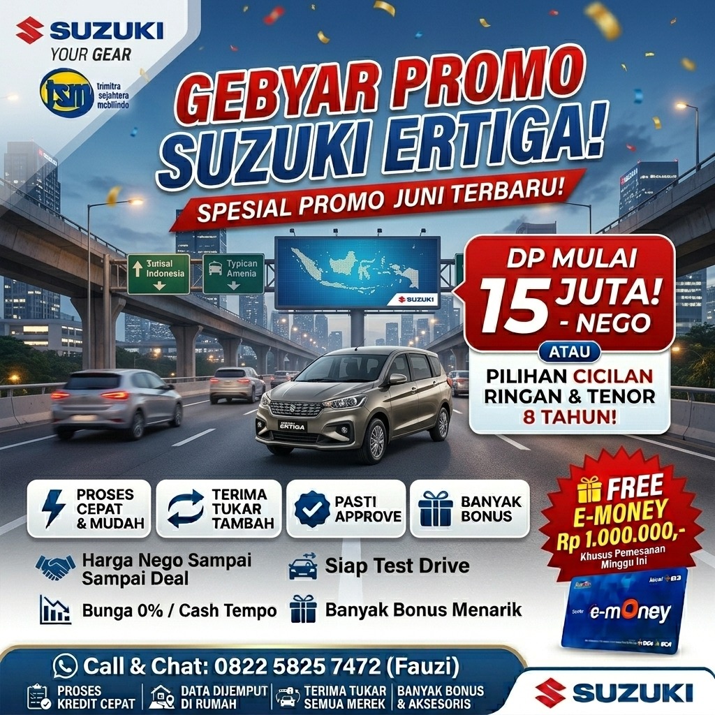 promo suzuki ertiga murah 2026